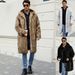 Men’s Premium Faux Fur Hooded Coat – Winter & Autumn Long Coat With Stand Collar (Black/Yellow/Snow Fox, Sizes S-XXXL)_ecoleips.com