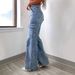 Women's Clothing Straight Jeans Casual Lace Up Multi Pocket Functional Overalls_ecoleips.com