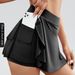 Women's Clothing Two-piece Yoga Clothes Short Skirt Sports Culottes Running Fitness Tennis Basic Sports Skirt_ecoleips.com