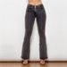 Women's Clothing Stretch Denim Flared Hip Lifting Pants Peach Tights Shaping Pants Large Size Women's Trousers_ecoleips.com