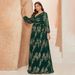 Wholesale Plus Size Gown Birthday Sexy Prom Evening Cross V-Neck Long Sleeve Dress_ecoleips.com