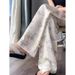 New Trendy Summer Digital Print Straight Leg Trousers Chinese Style Casual for Women And Men Instagram Look Sportswear_ecoleips.com