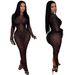 Women’s Sexy Sheer Mesh Rhinestone Bodycon Dress – Long Sleeve Elegant Evening Dress For Parties & Special Occasions_ecoleips.com