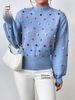 Aria Basics Aria Basics 2023 New Cross-Border Clothing Colorful Pom-Pom Wo's Knit European And American Popular Fashion Sweater For_ecoleips.com