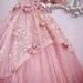 Elegant Dusty Pink A-Line Dress – High Waist Prom Gown For Graduation, Pageants & Formal Events (XS-3XL)_ecoleips.com