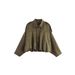 In Stock Women's Fashion Wholesale European And American Style Suede Texture Bomber Jacket Coat_ecoleips.com