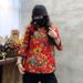 girl Northeast Women's Winter Coat Chinese Style Quilted Button Tang Suit Small Orchid Cotton Village Girl Floral Jacket_ecoleips.com
