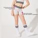 Combat Girl Children's Skin Friendly Fitness Suit Set High Elastic Quick Drying Running Training Yoga Exercise Shorts_ecoleips.com