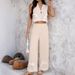 DiYun 2025 Spring/Summer European And American Casual Vacation Bohemian Geometric Color-Block Pants_ecoleips.com