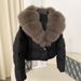 men's clothingthermal duck down jacket glossy waterproof winter coat with adjustable hood, lightweight heattrapping puffer!_ecoleips.com