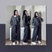 Women's Clothing Women's Casual Sports Suit Style Loose Fit Hooded Sweatshirt And Sweatpants Jogger Running Set For Spring And Autumn_ecoleips.com