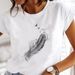 Summer European And American Cross-border Foreign Trade Wholesale T-shirts, Round-neck Casual Plus-size Loose_ecoleips.com
