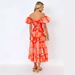2026 Summer Foreign Trade Cross-Border European And American Women's Clothing Off-Shoulder Chiffon Puff Sleeve_ecoleips.com