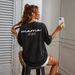 Women's Essential Relaxed-Fit Graphic Tee Soft Breathable Cotton T-Shirt Casual Comfort Top for Everyday Wear_ecoleips.com