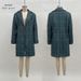 Aria Basics Aria Basics Cross-Border 2025 European And American Style Retro Plaid Casual Elegant Mid-Length Lapel C Women Woolen_ecoleips.com