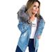 Women's Denim Jacket – Classic Stretch Fit Washed Denim Coat For Fall & Winter (S-5XL)_ecoleips.com