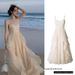 Elegant Floral Print Fairy Skirt Dress French Style Asymmetrical Waist Cinched Summer Dress City Walk Guest Greeting A-Line S..._ecoleips.com