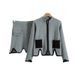 Women's Clothing Fashion Suit Spring College Style Knitted Cardigan High Waist Miniskirt Two Piece Suit_ecoleips.com