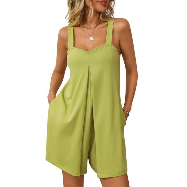 Women's Clothing Hot Girl Loose Casual Pants Fashion Women's Outdoor Suspender Jumpsuit_ecoleips.com