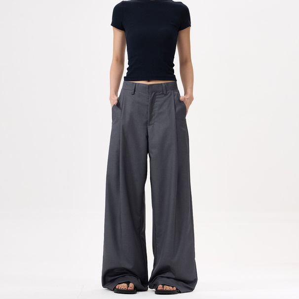 Orange Silk Women's Clothing#American Style Pleated Cut Scimitar Suit Casual Spring Men And Women Draped Slim Fit_ecoleips.com