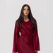 Muslim Women's New Solid Color Simple Robe Dress_ecoleips.com
