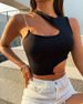 2022 Spring/Summer New Cross-Border European And American Irregular Chain Vest_ecoleips.com