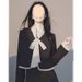 2025 New Spring Women's Clothing Light High-End Feel Feminine Skirt Two-Piece Set_ecoleips.com