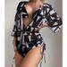 Aria Basics HNYHWKR European And American Three-piece Bikini With Waist-cinching Straps, Fashionable Long-sleeved Beach Sun_ecoleips.com