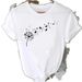 Summer European And American Cross-border Foreign Trade Wholesale T-shirts, Round-neck Casual Plus-size Loose_ecoleips.com