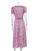 Tossy Fashion Elegant Printed Maxi Dress For Women Slim Short Sleeve Fashion High Waist Party Dress Casual Summer Female Dress_ecoleips.com