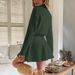 Women's Clothing Elegant Knitted Short Dress For Women Long Sleeved European And American Style Autumn/Winter_ecoleips.com