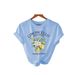 Women's Clothing Pure Cotton T Shirt Summer Short Sleeved Round Neck Lemon Pattern Printed T Shirt Female_ecoleips.com