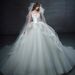 Women's Clothing The Wedding Dress Bride Wedding Dress Fairy Fluffy Skirt Long Tail Main Yarn_ecoleips.com