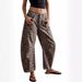 Women's Loose Wide Leg Jeans Casual Washed Denim Trousers England Style Fashion Spring/Autumn Summer Collection_ecoleips.com