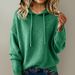 Aria Basics Aria Basics 25 Years European And American Autumn Winter New Solid Color Women's Knitted Sweater Hooded Pullover Sweatshirt_ecoleips.com