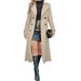 Women's Clothing Fashionable Autumn Winter Women's Wool Double Breasted Coat Style Lined Outerwear For Ladies_ecoleips.com