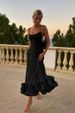 2023 Spring/Summer European American Cross-Border Women's Fashion New Style Strapless A-Line Dress With Large Hem And_ecoleips.com