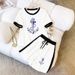 Women's Clothing Women's Anchor Print Short Sleeve Top & Shorts Set – Summer Casual Outfit_ecoleips.com