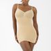 Adjustable Shapewear Bodysuit – Seamless Tummy Control & Lifting Effect For Women (Black, Nude, Khaki, Coffee) – S/M/L/XL_ecoleips.com