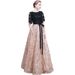 Elegant French Lace Evening Gown Slimming Tassel Detail Sophisticated Style for Socialites Hosts Piano Performances Spring 2026 New Arrival_ecoleips.com