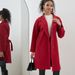 New Women's Woolen Long Lace-up Slim-fit Woolen Coat Solid Color Simple Slim-fit Coat_ecoleips.com