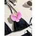 2025 New European And American Bikini Ladies Sexy Lace-up Three-point Flower Split Swimsuit_ecoleips.com