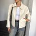 DiYun European And American High-End Minimalist Long-Sleeve Leather Jacket Women's Clothing 2025_ecoleips.com