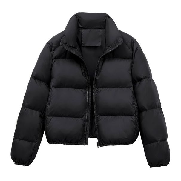 2025 Winter New European Kendall Jenner Style For Women Short Small Size White Duck Down Thickened Coat Puffer Jacket_ecoleips.com