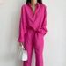Women's Clothing temperament commuting loose shirt fashion casual suit_ecoleips.com