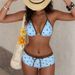 New 2026 European And American Style Polka Dot Sexy Bikini High Waist Tie Swimsuit Two Piece Beach Vacation Women's Clothing_ecoleips.com