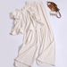 Women's Clothing Sleeveless Suit Stand Collar Lace Pleated Top Tea Style Outfit Elastic Waist Wide Leg Pants Two Piece Suit_ecoleips.com