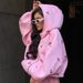 Cherry Print Sweater Jacket Street Style Fashion Trendy Brand Loose And Versatile Sports, Hoodie_ecoleips.com