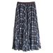 Mesh Stitching Contrasting Color Plaid Skirt Women's New High Waist Drape Pleated Loose Pendulum Umbrella Skirt_ecoleips.com