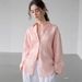 French-style Cotton-linen Shirt For Women, Long-sleeved White Top, Casual Work Shirt, Loose, Cool And Breathable, 26_ecoleips.com